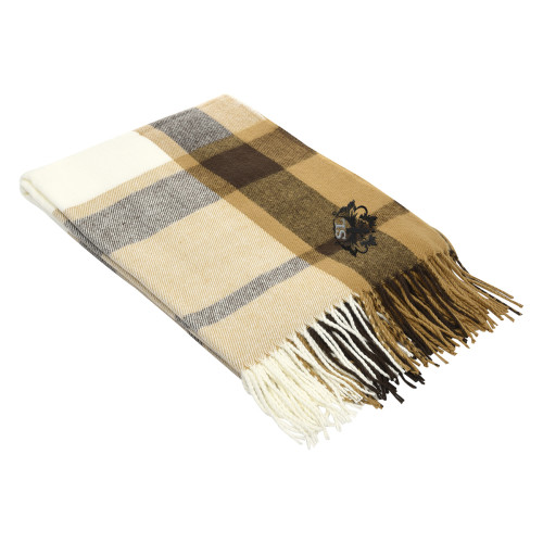 Manchester Fringed Throw Blanket