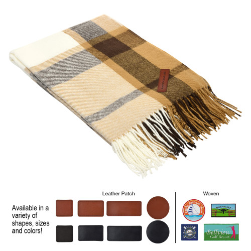 Manchester Fringed Throw Blanket