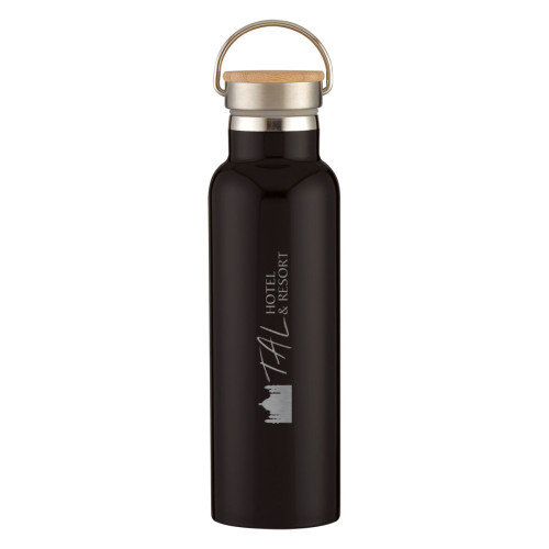 21 Oz. Tipton Recycled Stainless Steel Bottle With Bamboo Lid