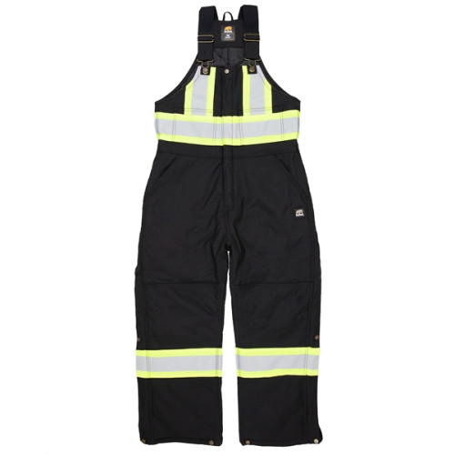 Men's Safety Striped Arctic Insulated Bib Overall