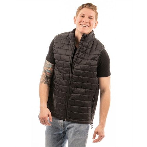 Adult Box Quilted Puffer Vest