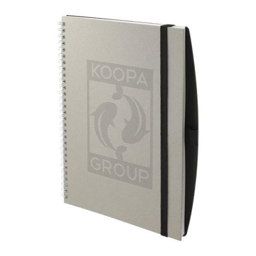 7" x 10" FSC® Mix Spiral JournalBook® with Pen Por