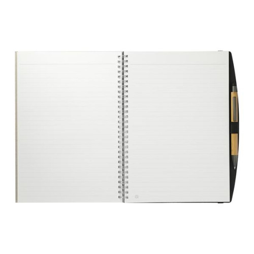 7" x 10" FSC® Mix Spiral JournalBook® with Pen Por