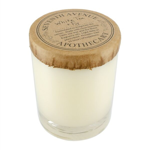 White Tea and Fig 11 oz Glass Jar Candle
