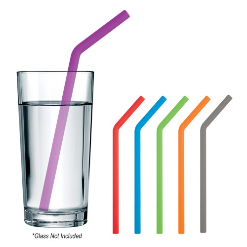 Bent Silicone Straw