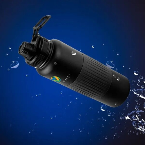 Goliath 40oz. Powder-Coated Stainless Bottle w/No-Slip Grip