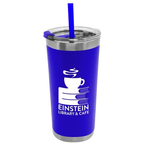 18 oz. Stainless Steel Insulated Straw Tumbler