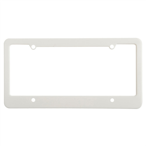 License Plate Frame (4 Holes - Straight Bottom)