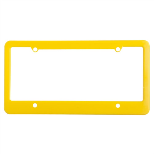 License Plate Frame (4 Holes - Straight Bottom)
