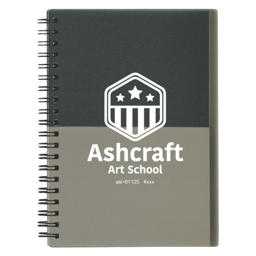 Two-Tone Spiral Notebook