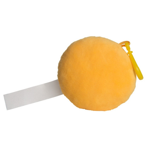 Emoji Plush Happy Face Keychain