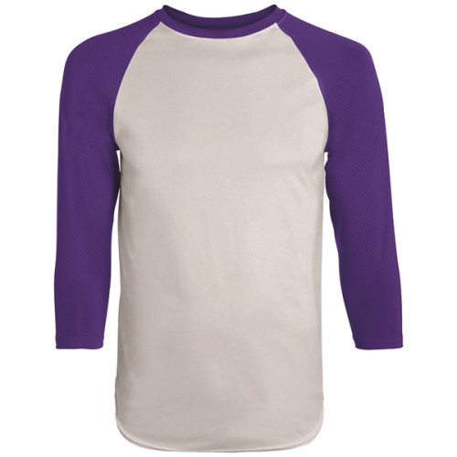 Augusta Sportswear Adult Wicking Polyester Raglan Sleeve ...