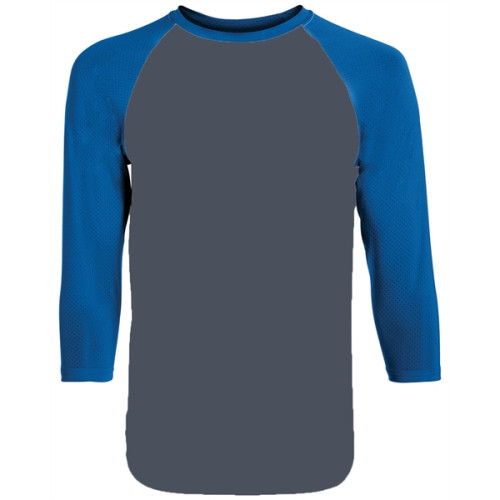 Augusta Sportswear Adult Wicking Polyester Raglan Sleeve ...