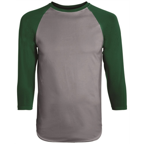 Augusta Sportswear Adult Wicking Polyester Raglan Sleeve ...