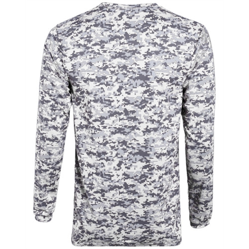 Augusta Sportswear Adult Digi Camo Wicking Long-Sleeve T-...