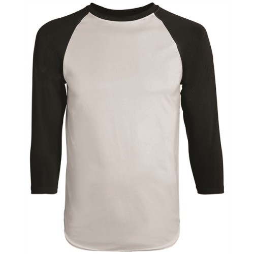 Augusta Sportswear Youth Wicking Polyester Raglan Sleeve ...