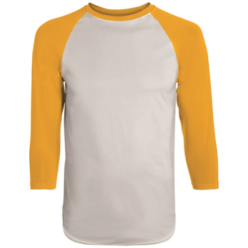 Augusta Sportswear Youth Wicking Polyester Raglan Sleeve ...