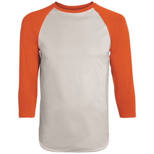 Augusta Sportswear Youth Wicking Polyester Raglan Sleeve ...