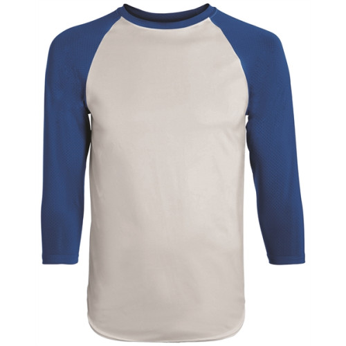 Augusta Sportswear Youth Wicking Polyester Raglan Sleeve ...