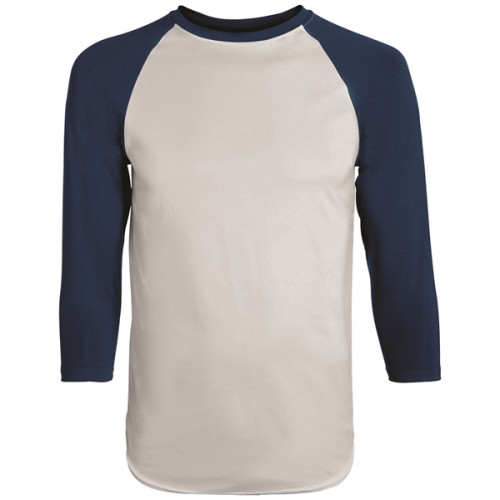 Augusta Sportswear Youth Wicking Polyester Raglan Sleeve ...
