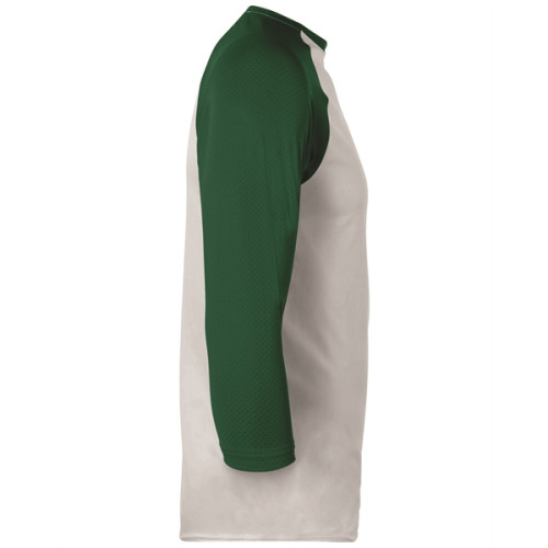 Augusta Sportswear Youth Wicking Polyester Raglan Sleeve ...