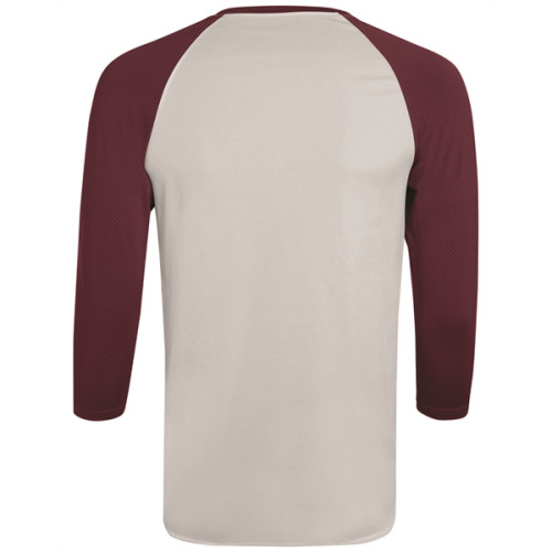 Augusta Sportswear Youth Wicking Polyester Raglan Sleeve ...