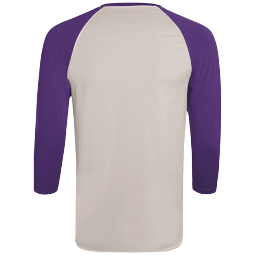 Augusta Sportswear Youth Wicking Polyester Raglan Sleeve ...