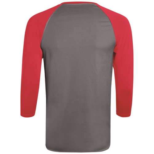 Augusta Sportswear Youth Wicking Polyester Raglan Sleeve ...