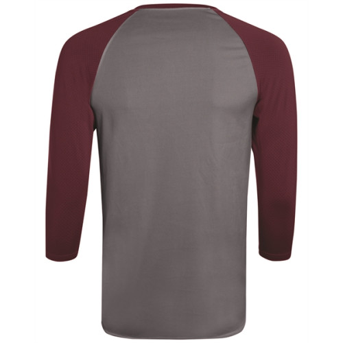 Augusta Sportswear Youth Wicking Polyester Raglan Sleeve ...