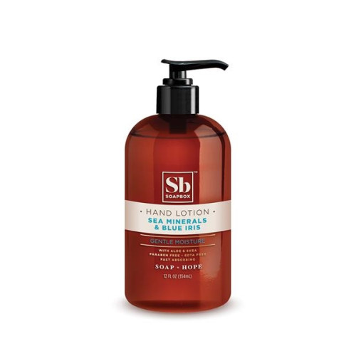 Soapbox® Sea Minerals & Blue Iris Moisturizing Hand Lotion