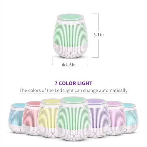 100ML Aroma Diffuser And Humidifier With 7 Color Light
