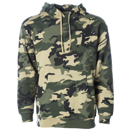 Independent Trading Company Men's Independent Heavyweight Hooded Pullover Sweatshirt