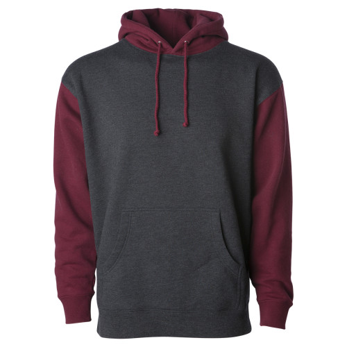 Independent Trading Company Men's Independent Heavyweight Hooded Pullover Sweatshirt