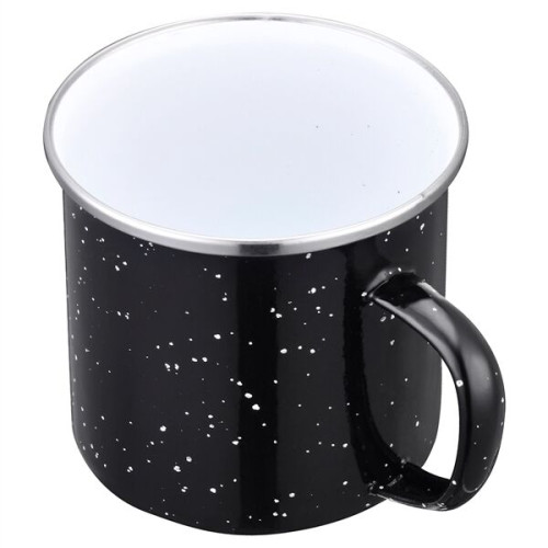 Imari 16OZ Speckled Enamel Mug With Stainless Steel Rim