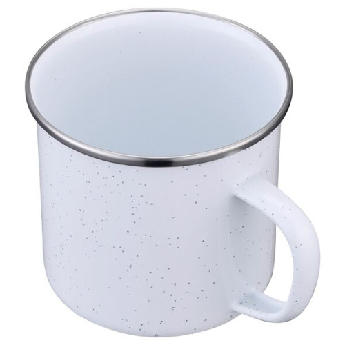 Imari 16OZ Speckled Enamel Mug With Stainless Steel Rim