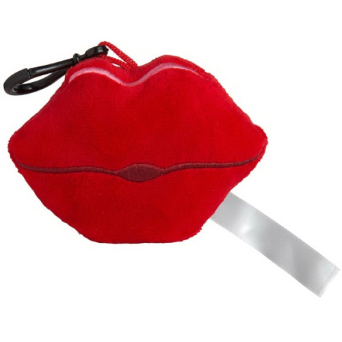 Plush Lips Keychain