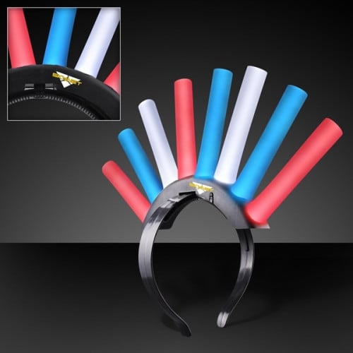 Foam Light Up Mohawk with LEDS