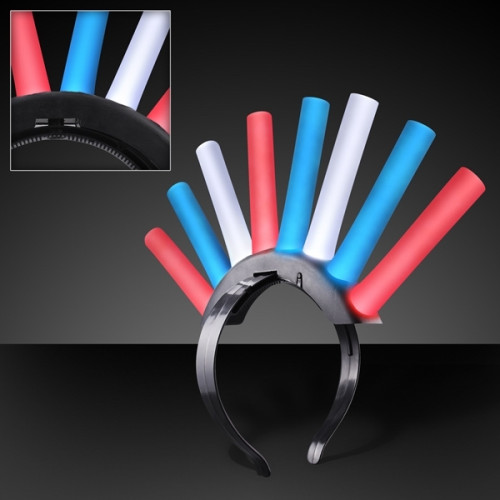 Foam Light Up Mohawk with LEDS