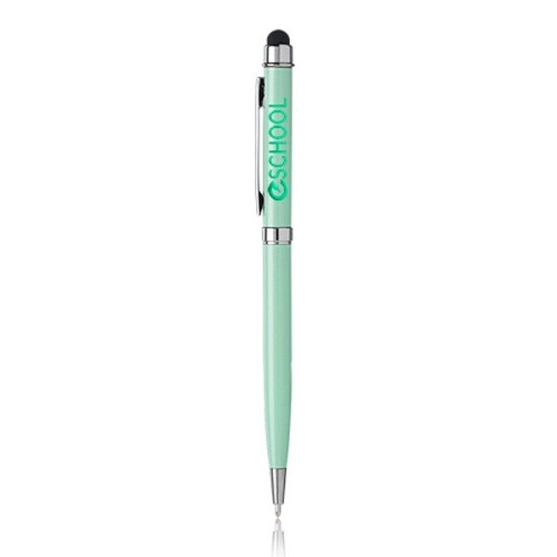 Slim Executive Metal Pen with Stylus