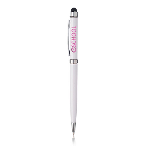 Slim Executive Metal Pen with Stylus
