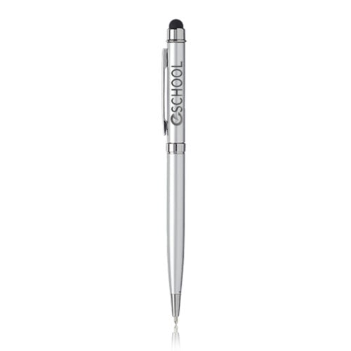 Slim Executive Metal Pen with Stylus