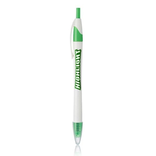 Plastic Retractable Dry Gel Highlighter Pen