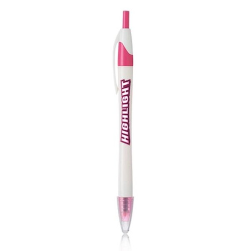 Plastic Retractable Dry Gel Highlighter Pen