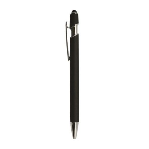 Metal Pen and Stylus with Soft Rubber