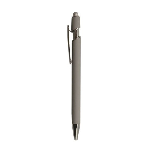 Metal Pen and Stylus with Soft Rubber