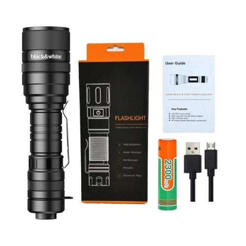 LED 1000 Lumens Zoom Flashlight Extremely Bright