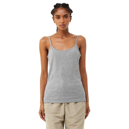Ladies' Micro Rib Spaghetti Strap Tank