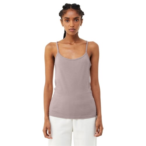 Ladies' Micro Rib Spaghetti Strap Tank