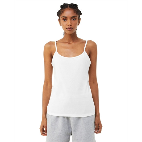 Ladies' Micro Rib Spaghetti Strap Tank