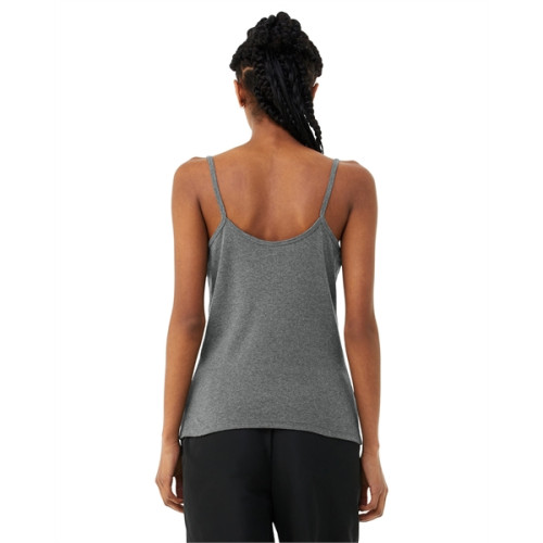 Ladies' Micro Rib Spaghetti Strap Tank
